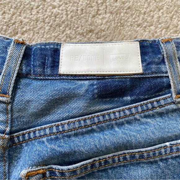 RE/DONE LEVI’S 5 BUTTON FLY CROP KICK - Picture 12 of 16